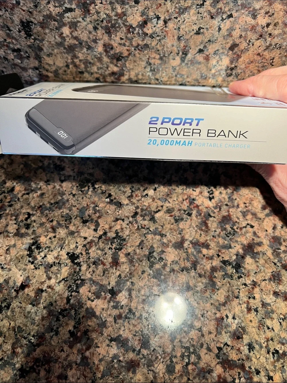 20,000mAh 2-Port Power Bank - portable charger. Black by  Xtreme Power